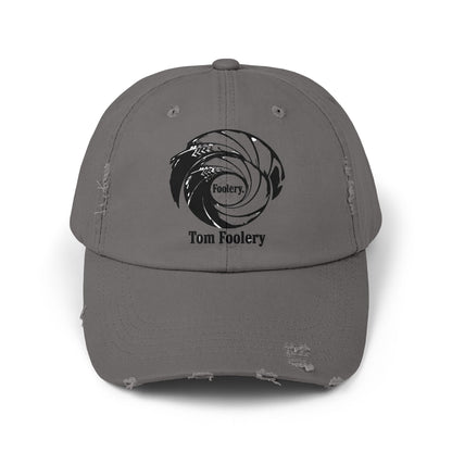 Tom Foolery Swirl Logo Cap | Distressed Baseball Hat