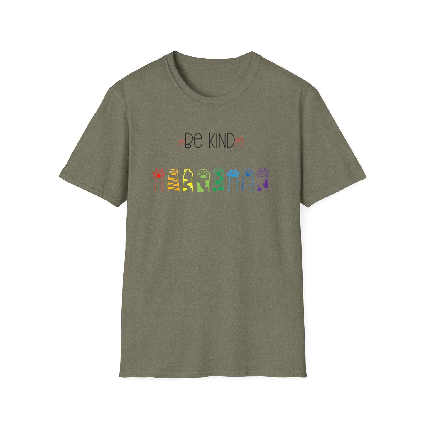 Be Kind Cat Pride T-Shirt