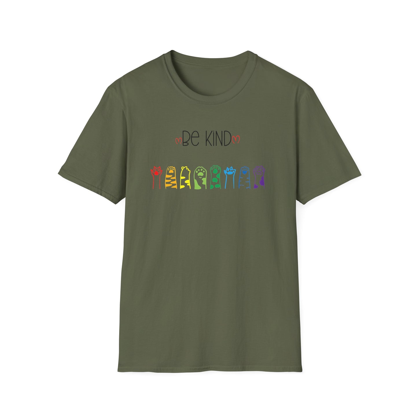 Be Kind Cat Pride T-Shirt