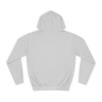 College Hoodie — "Born Different, Sacred Different" Lightning Bolt Graphic