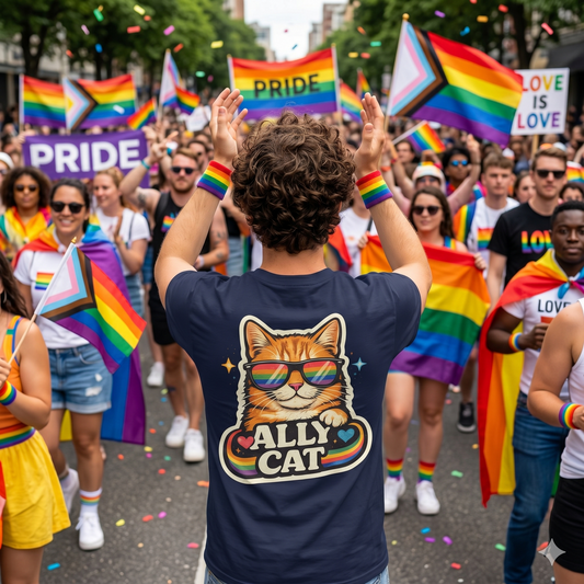 Ally Cat Pride T-Shirt