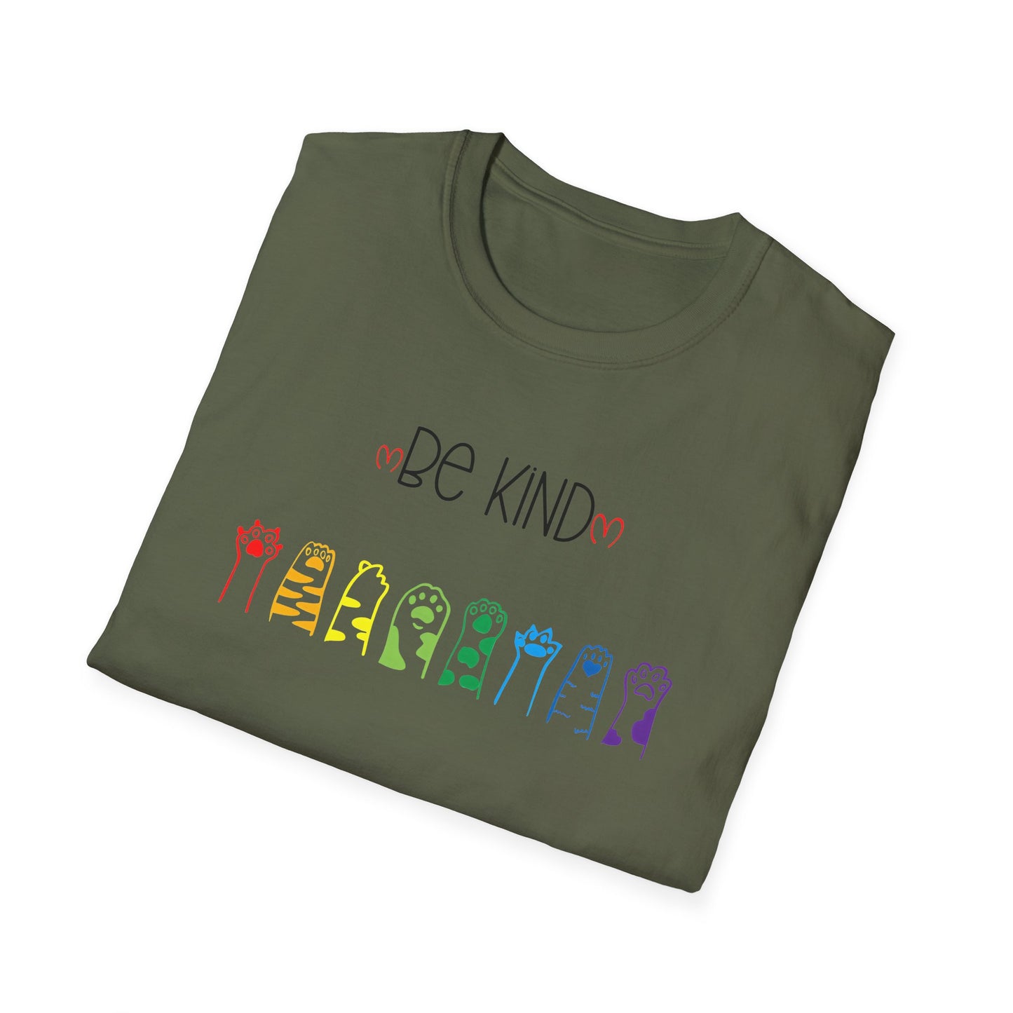 Be Kind Cat Pride T-Shirt