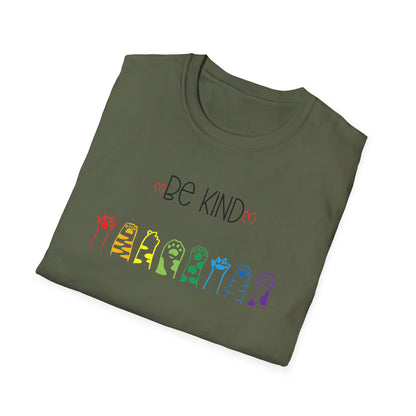 Be Kind Cat Pride T-Shirt