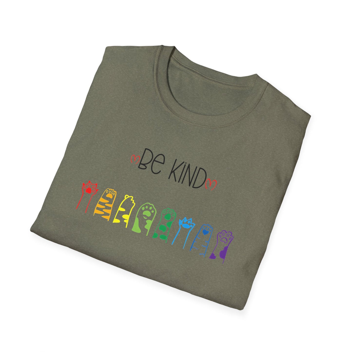 Be Kind Cat Pride T-Shirt