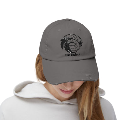 Tom Foolery Swirl Logo Cap | Distressed Baseball Hat