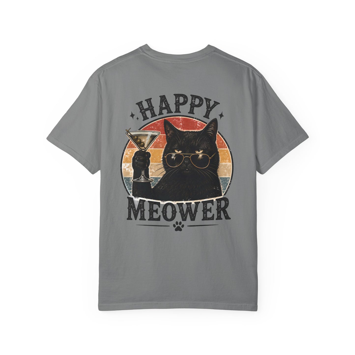 Happy Meower – The Time Is Meow T-Shirt