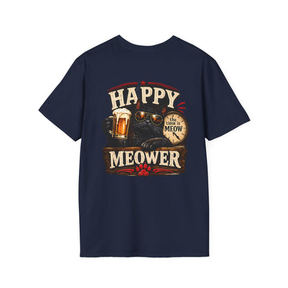 Happy Meower – The Time Is Meow T-Shirt