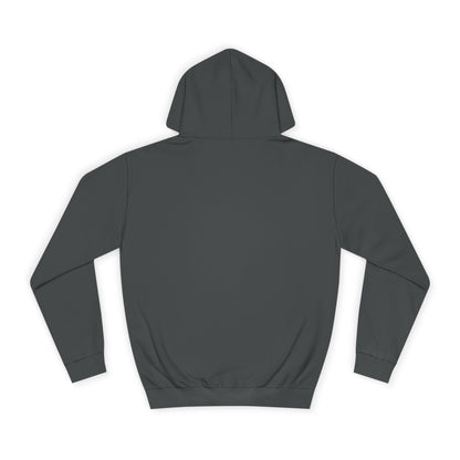 College Hoodie — "Born Different, Sacred Different" Lightning Bolt Graphic