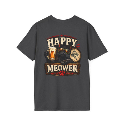 Happy Meower – The Time Is Meow T-Shirt