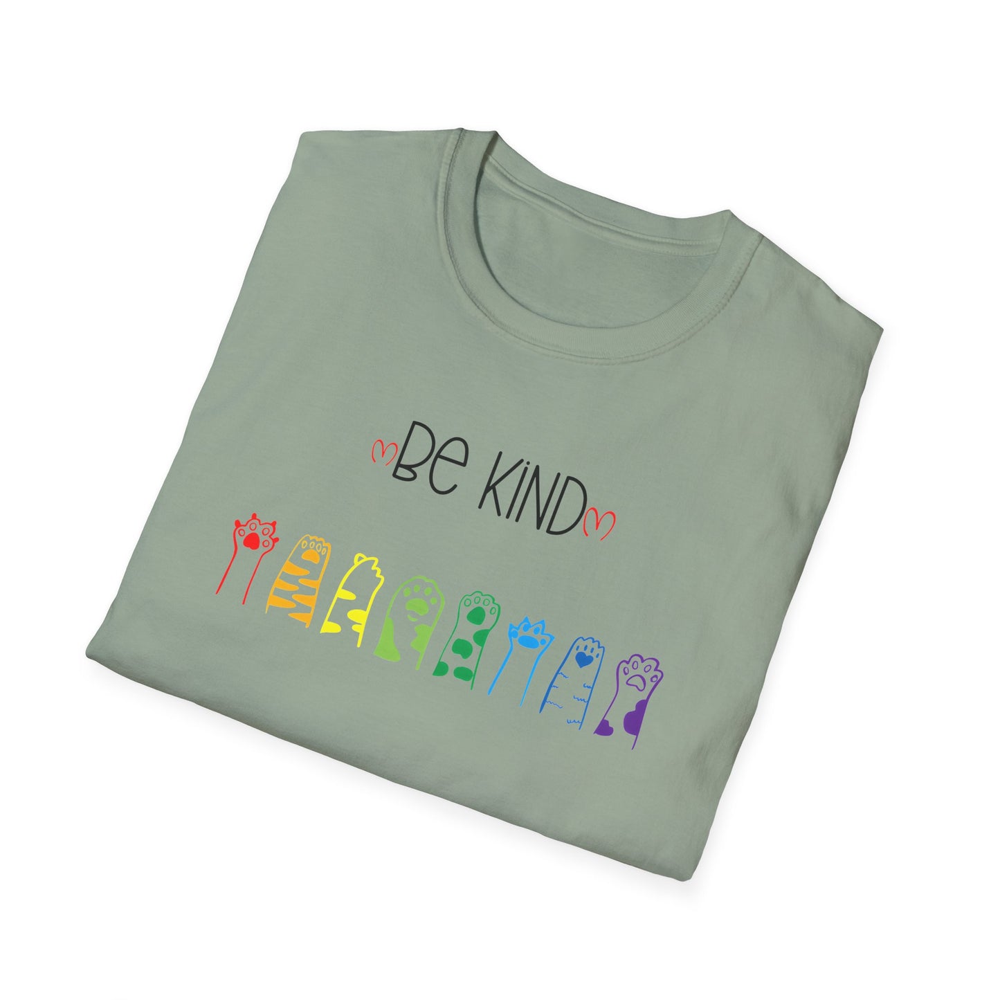 Be Kind Cat Pride T-Shirt